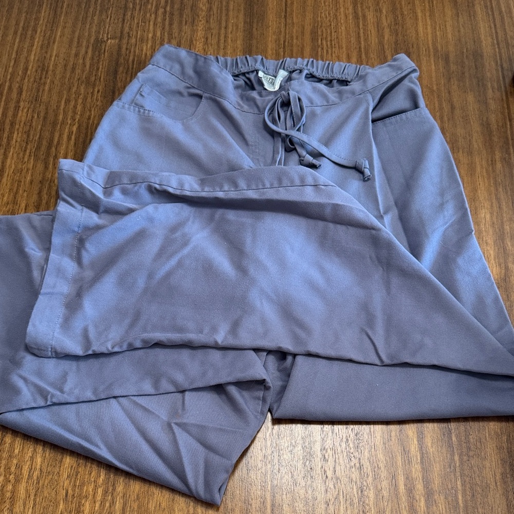 Grey's Anatomy Women's Wide Leg Pants - Grey